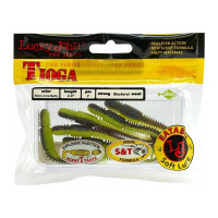Съедобные искусственные виброхвосты LUCKY JOHN LJ Pro Series TIOGA 2.9in, цвет T53, 7шт. 140103-T53