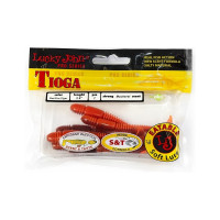 Съедобные искусственные виброхвосты LUCKY JOHN LJ Pro Series TIOGA 2.9in, цвет T48, 7шт. 140103-T48