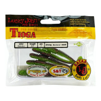 Съедобные искусственные виброхвосты LUCKY JOHN LJ Pro Series TIOGA 2.9in, цвет T44, 7шт. 140103-T44
