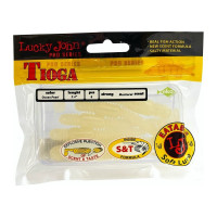 Съедобные искусственные виброхвосты LUCKY JOHN LJ Pro Series TIOGA 3.4in, цвет 033, 6шт. 140127-033