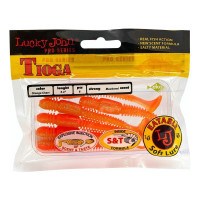 Съедобные искусственные виброхвосты LUCKY JOHN LJ Pro Series TIOGA 3.4in, цвет T26, 6шт. 140127-T26