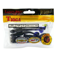 Съедобные искусственные виброхвосты LUCKY JOHN LJ Pro Series TIOGA 3.4in, цвет T52, 6шт. 140127-T52