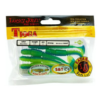 Съедобные искусственные виброхвосты LUCKY JOHN LJ Pro Series TIOGA 3.4in, цвет T50, 6шт. 140127-T50