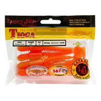 Съедобные искусственные виброхвосты LUCKY JOHN LJ Pro Series TIOGA 3.9in, цвет T26, 5шт. 140104-T26