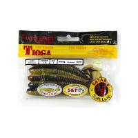 Съедобные искусственные виброхвосты LUCKY JOHN LJ Pro Series TIOGA 3.9in, цвет T36, 5шт. 140104-T36