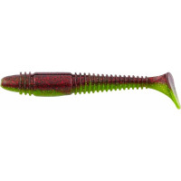 Съедобные искусственные виброхвосты LUCKY JOHN LJ Pro Series TIOGA FAT 3.9in, цвет T44, 5шт. 140146-T44