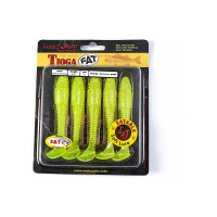 Съедобные искусственные виброхвосты LUCKY JOHN LJ Pro Series TIOGA FAT 3.9in, цвет 071, 5шт. 140146-071