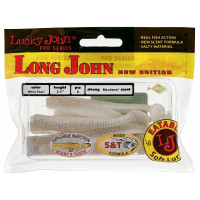 Съедобные искусственные виброхвосты LUCKY JOHN LJ Pro Series LONG JOHN 3.1in, цвет T47, 8шт. 140118-T47