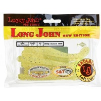 Съедобные искусственные виброхвосты LUCKY JOHN LJ Pro Series LONG JOHN 4.2in, цвет 071, 6шт. 140134-071