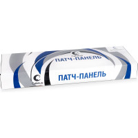 Патч-панель Cabeus 1U, 24 порта, RJ-45, категория 6a, PL-24-Cat.6a-Dual