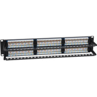 Патч-панель Cabeus 2U, 48 портов, RJ-45, категория 6a, PL-48-Cat.6a-Dual