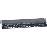 Патч-панель Cabeus высокой плотности, 1U 48 портов RJ-45 кат6 экранированная, PLHD-48-Cat.6-SH-Dual PLHD-48-Cat.6-SH-Dual IDC-1U