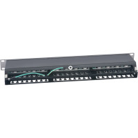 Патч-панель Cabeus высокой плотности, 1U 48 портов RJ-45 кат6 экранированная, PLHD-48-Cat.6-SH-Dual PLHD-48-Cat.6-SH-Dual IDC-1U