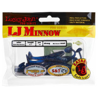 Съедобные искусственные виброхвосты LUCKY JOHN LJ Pro Series MINNOW 2.2in, цвет T52, 10шт. 140142-T52