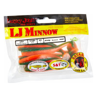 Съедобные искусственные виброхвосты LUCKY JOHN LJ Pro Series MINNOW 2.2in, цвет T56, 10шт. 140142-T56