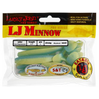 Съедобные искусственные виброхвосты LUCKY JOHN LJ Pro Series MINNOW 3.3in, цвет T57, 7шт. 140143-T57