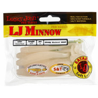 Съедобные искусственные виброхвосты LUCKY JOHN LJ Pro Series MINNOW 3.3in, цвет 033, 7шт. 140143-033
