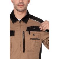 Костюм СОЮЗСПЕЦОДЕЖДА STATUS NEW, бежевый/черный, р.52-54, рост 170-176 2000000083346