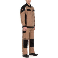 Костюм СОЮЗСПЕЦОДЕЖДА STATUS NEW, бежевый/черный, р.52-54, рост 170-176 2000000083346