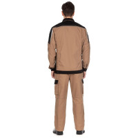 Костюм СОЮЗСПЕЦОДЕЖДА STATUS NEW, бежевый/черный, р.52-54, рост 170-176 2000000083346