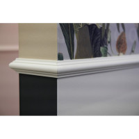 Молдинг (2000х38х18 мм; белый) NMC WL1