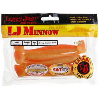 Съедобные искусственные виброхвосты LUCKY JOHN LJ Pro Series MINNOW 4.4in, цвет T26, 5шт. 140150-T26