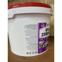 Акриловая супербелая краска Меликс Фасадная 14 кг MOS-14КСФ01