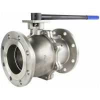 Шаровой кран DN.ru КШФП.316.200 Ду150 Ру16 с рукояткой D160-04822