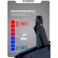 Подкатной гидравлический домкрат в кейсе Forsage F-TH22501 без фиксации 2,5т 48275