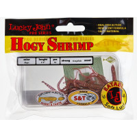 Съедобные искусственные виброхвосты LUCKY JOHN LJ Pro Series HOGY SHRIMP 2,2in, цвет S14, 10шт. 140163-S14