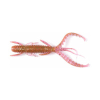 Съедобные искусственные виброхвосты LUCKY JOHN LJ Pro Series HOGY SHRIMP 3.0in, цвет S14, 10шт. 140140-S14