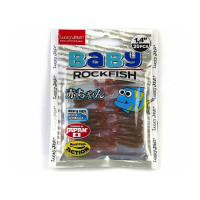 Съедобные искусственные виброхвосты LUCKY JOHN LJ Pro Series BABY ROCKFISH 1.4in, цвет S14, 20шт. 140149-S14