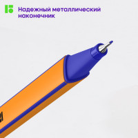Набор капиллярных ручек BERLINGO Rapido 6 цветов, 0,4 мм, трехгранные CK_40006