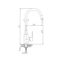 Смеситель для кухни Haiba HB73505-8