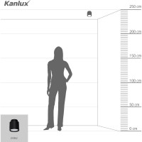 Накладной светильник KANLUX с подсветкой SONOR GU10 CO-B WW/ 24362