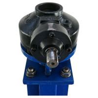 Задвижка шиберная DN.ru GGG40-SS304-NBR-2W Ду400 Ру6 двусторонняя, штурвал D040-03186