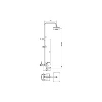 Смеситель для ванны Haiba HB2402