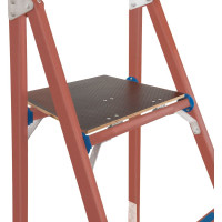 Диэлектрическая стеклопластиковая стремянка с симметричной опорой Антиток ССД-1.0 413769