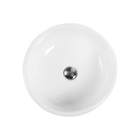 Керамическая накладная раковина BelBagno круглая BB1383