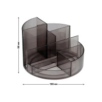 Настольная подставка Стамм Профи тонированный серый ОР05