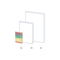 Записная книжка BERLINGO Geometry А6, 80 листов, кожзам, с рисунком NB0_92601