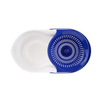 Набор для уборки OfficeClean Professional ведро 6 л с отжимом, самоотжимная швабра с круглой насадкой 295492