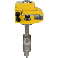 Затвор DN.ru 316L-316L-NBR Ду250 Ру16 с электроприводом QT-040 220В D050-01501