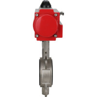 Затвор DN.ru 316L-316L-EPDM Ду125 Ру16 с пневмоприводом D050-01279