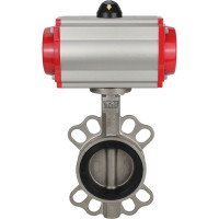 Затвор DN.ru 316L-316L-EPDM Ду125 Ру16 с пневмоприводом D050-01279