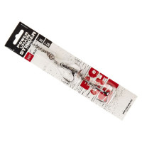 Стальная оснастка LUCKY JOHN STINGER POWER CHAIN 3.5+8.0см, оснащена тройниками №03/0+№3/0 1шт. LJP7402-XL