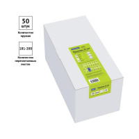 Пружины OfficeSpace пластик D=25 мм белый, 50 шт PC7021