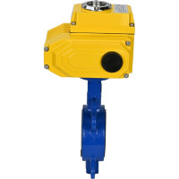 Затвор DN.ru WCB-316L-PTFE Ду65 Ру16 с электроприводом QT-008 380В D050-02409