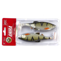 Виброхвосты LUCKY JOHN LJ 3D Series ANIRA SOFT SWIM 5,0in, цвет A03, 2шт. 140414-A03