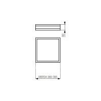 Потолочный деревянный светильник KANLUX MERSA 380-B/M/ 29051